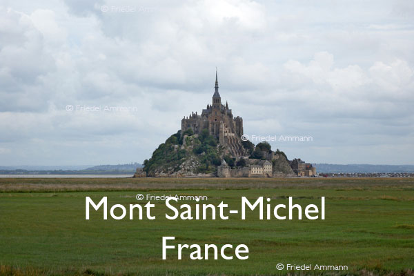 BAUTEN / BUILDINGS - Burgen / Castles  – Mont Saint-Michel, France