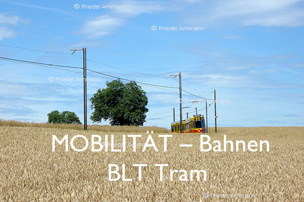 BAUTEN / MOBILITÄT – Bahn – BLT Tram - BLT Tram zwischen Leimen (F) und Flüh, Schweiz