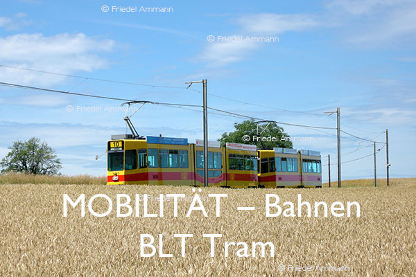 BAUTEN / MOBILITÄT – Bahn – BLT Tram - BLT Tram zwischen Leimen (F) und Flüh, Schweiz
