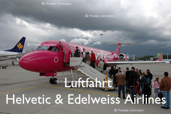 BAUTEN / MOBILITÄT – Luftfahrt - Helvetic & Edelweiss Airlines - Flughafen Zürich