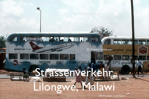 BAUTEN / MOBILITÄT – Strassenverkehr / Traffic - Lilongwe, Malawi