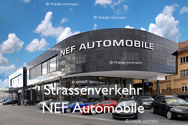 BAUTEN / MOBILITÄT – Strassenverkehr / Traffic - NEF Automobile, Münchenstein, Schweiz