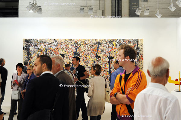 ART 42 Basel 2011 Unlimited - Mike Bidlo «Not Jackson Pollock - Tony Shafrazi Gallery, New York