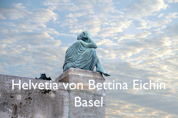 KULTUR – Denkmäler / Kunst im öffentlichen Raum – Helvetia von Bettina Eichin - Basel, Schweiz