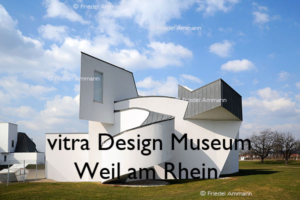 KULTUR – vitra Design Museum - Architekt Frank Gehry - Weil am Rhein bei Basel