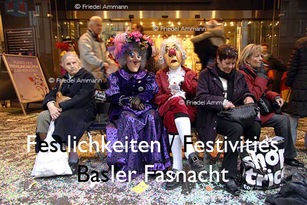 KULTUR - Festlichkeiten / Festivities – Basler Fasnacht, Schweiz