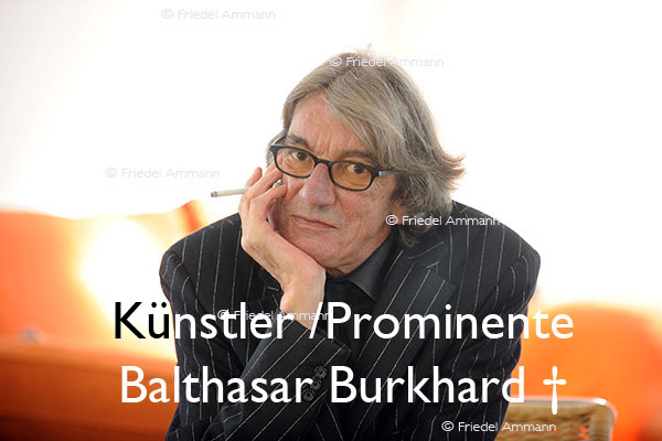 KULTUR – Künstler /Prominente - Balthasar Burkhard †, Fotograf – Bern, Schweiz