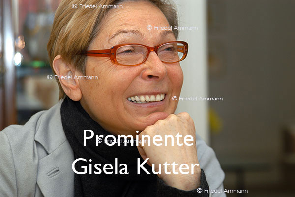 KULTUR – Künstler / Prominente – Gisela Kutter – Präsidentin Ladys First, Basel