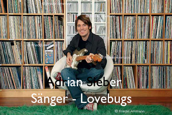 KULTUR – Musik - Adrian Sieber, Sänger - Lovebugs – Basel, Schweiz 