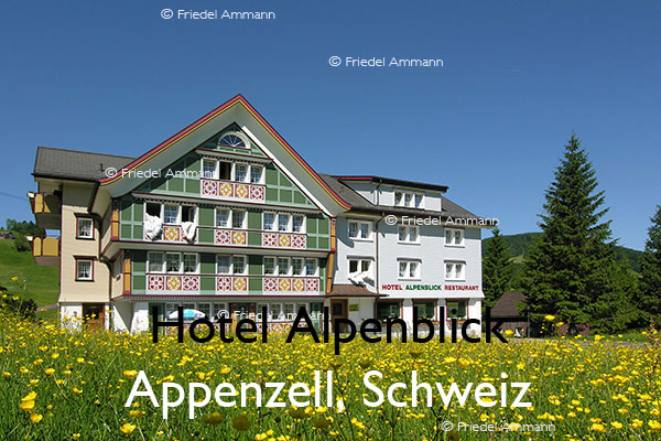 KULTUR – Gastronomie – Hotel Alpenblick – Appenzell, Schweiz