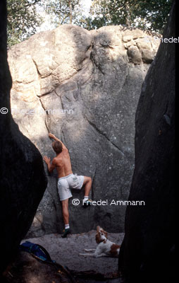 KULTUR – Sport - Klettern / Climbing – Bouldern – Fontainbleau, France