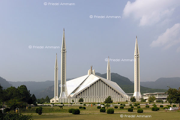 KULTUR – Islam - Faisal Moschee, Mosque - Islamabad, Pakistan