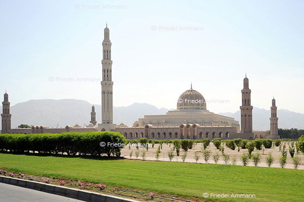 KULTUR – Islam - Sultan Qaboos Moschee –Muscat, Oman