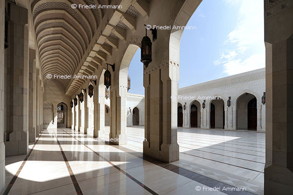 KULTUR – Islam - Sultan Qaboos Moschee –Muscat, Oman