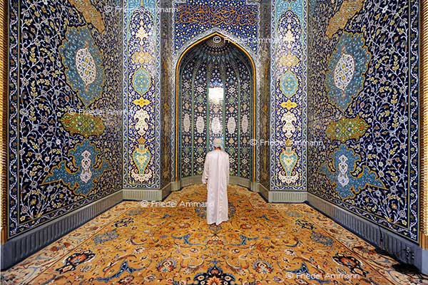 KULTUR – Spiritualität - Sultan Qaboos Moschee –Muscat, Oman