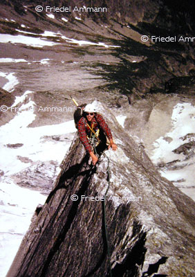 LEBEN – Sport - Klettern / Climbing – Piz Badile Nordkante, Schweiz