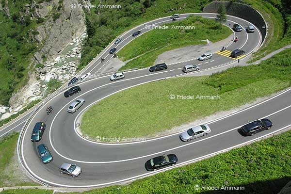 LEBEN - Unterwegs / on the way - Schöllenenschlucht – Gotthard, Schweiz