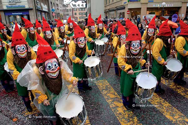 SCHWEIZ - Impressionen 2 - Basler Fasnacht