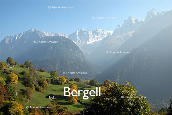 SCHWEIZ - Alpen - Soglio, Bergell