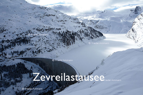 SCHWEIZ - Alpen - Zevreilastausee, Graubünden