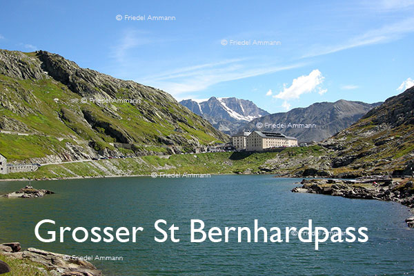 SCHWEIZ - Alpen - Grosser St Bernhardpass