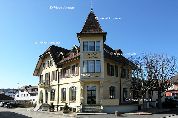 SCHWEIZ - Jura - Restaurant & Hôtel Georges Wenger, Le Noirmont