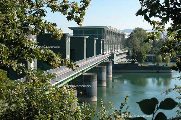 SCHWEIZ - Baselland - Birsfelden - Wasserkrafwerk
