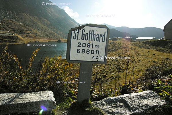 SCHWEIZ - Innerschweiz - Gotthardpasshöhe