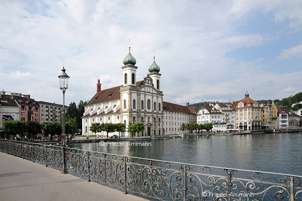 SCHWEIZ - Innerschweiz - Jesuitenkirche, Luzern