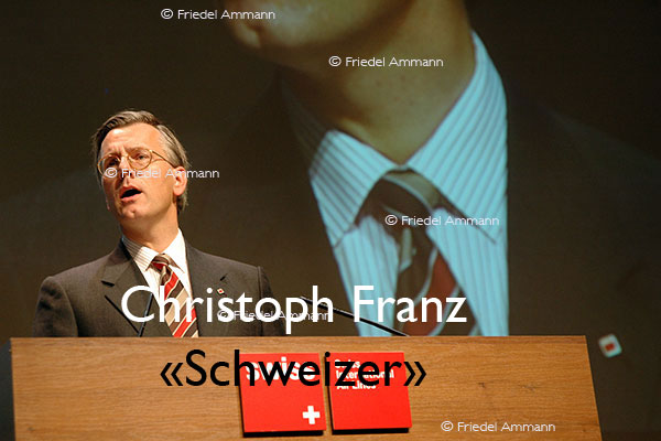 SCHWEIZ - »Schweizer« - Christoph Franz, Ex CEO SWISS 