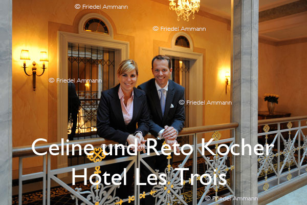 SCHWEIZ – SchweizerInnen - Celine und Reto Kocher, Direktion Hotel Les Trois Rois