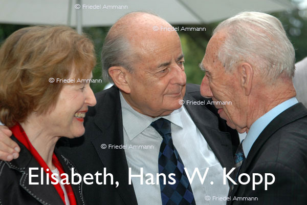 SCHWEIZ – SchweizerInnen - Altbundesrätin Elisabeth Kopp, Hans W. Kopp †