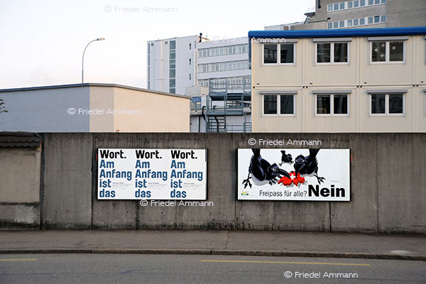 SCHWEIZ – Geschichte / Politik - Plakat Wahlkampf