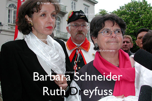 SCHWEIZ – Geschichte / Politik - Altregierungsrätin Barbara Schneider - Altbundesrätin Ruth Dreyfuss