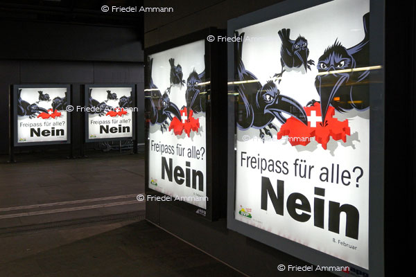 SCHWEIZ – Geschichte / Politik - Plakat Wahlkampf