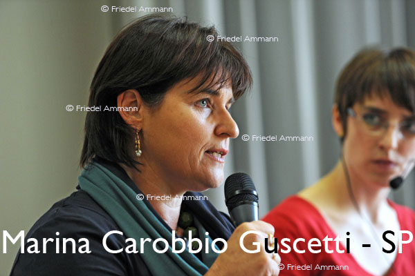 SCHWEIZ – Geschichte / Politik – JUSO Jahresversammlung Liestal, 5. Nov. 2011 – Bundesratskandidatin Marina Carobbio Guscetti