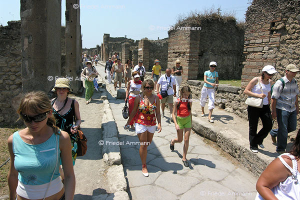 WORLD - Tourismus / Tourism - Pompeji, Italia
