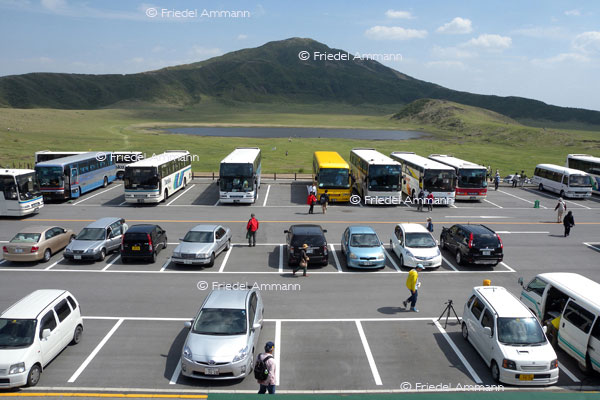WORLD - Tourismus / Tourism - Mt. Aso national park, Kyushu, Japan