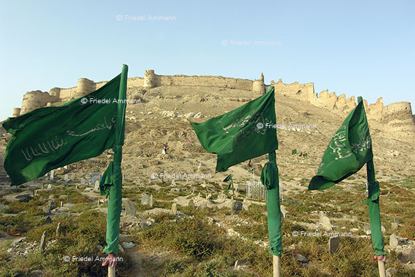 WORLD - Afghanistan, Kabul - Cemetery, Bala Hissar Citadelle