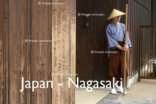 WORLD – Japan – Guard at Dejima, Nagasaki