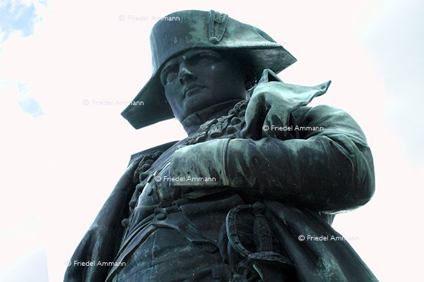 WORLD - France - Napoleon Monument - Place d' Austerlitz, Ajaccio, Korsika, Corse