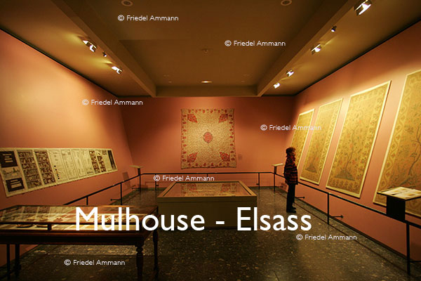 WORLD – France, Elsass – Stoffmuseum / Musée de l'Impression sur Etoffes, Mulhouse