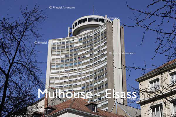 WORLD – France, Elsass – Europaturm, Mulhouse