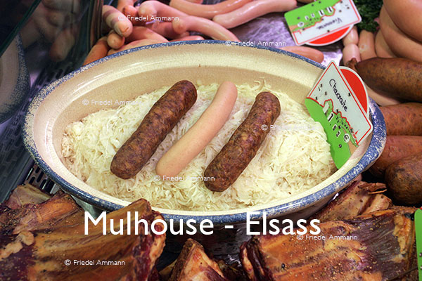 WORLD – France, Elsass – Markthalle / Marché Couvert, Mulhouse