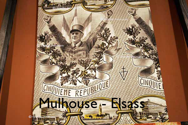 WORLD – France, Elsass – Stoffmuseum / Musée de l'Impression sur Etoffes, Mulhouse
