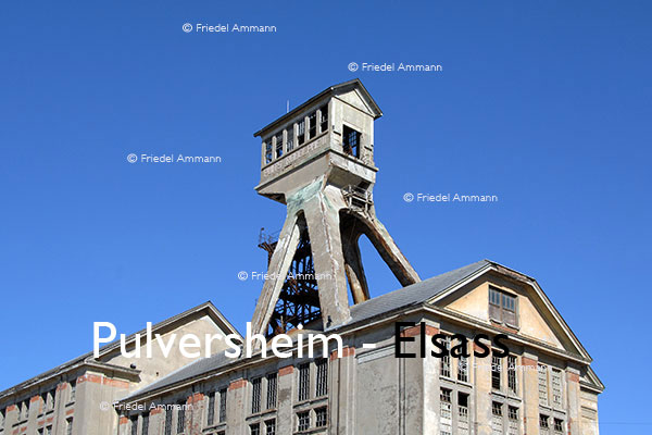 WORLD – France, Elsass - Kaligrube Rudolph, Pulversheim