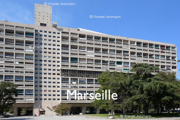 WORLD - France, Côte d’Azur l’ouest - Le Corbusier (1952), Marseille
