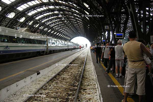 WORLD - Italia – Bahnstreik / strike / Sciopero