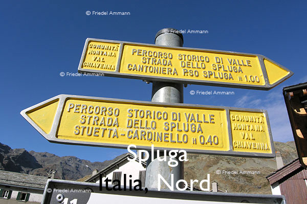 WORLD – Italia, Nord - Monte Spluga