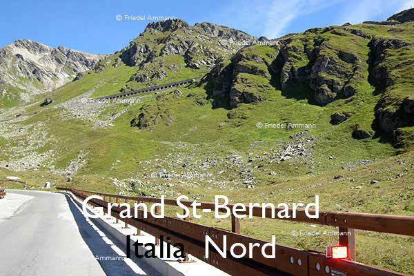 WORLD – Italia, Nord – Aosta, Col du Grand St-Bernard